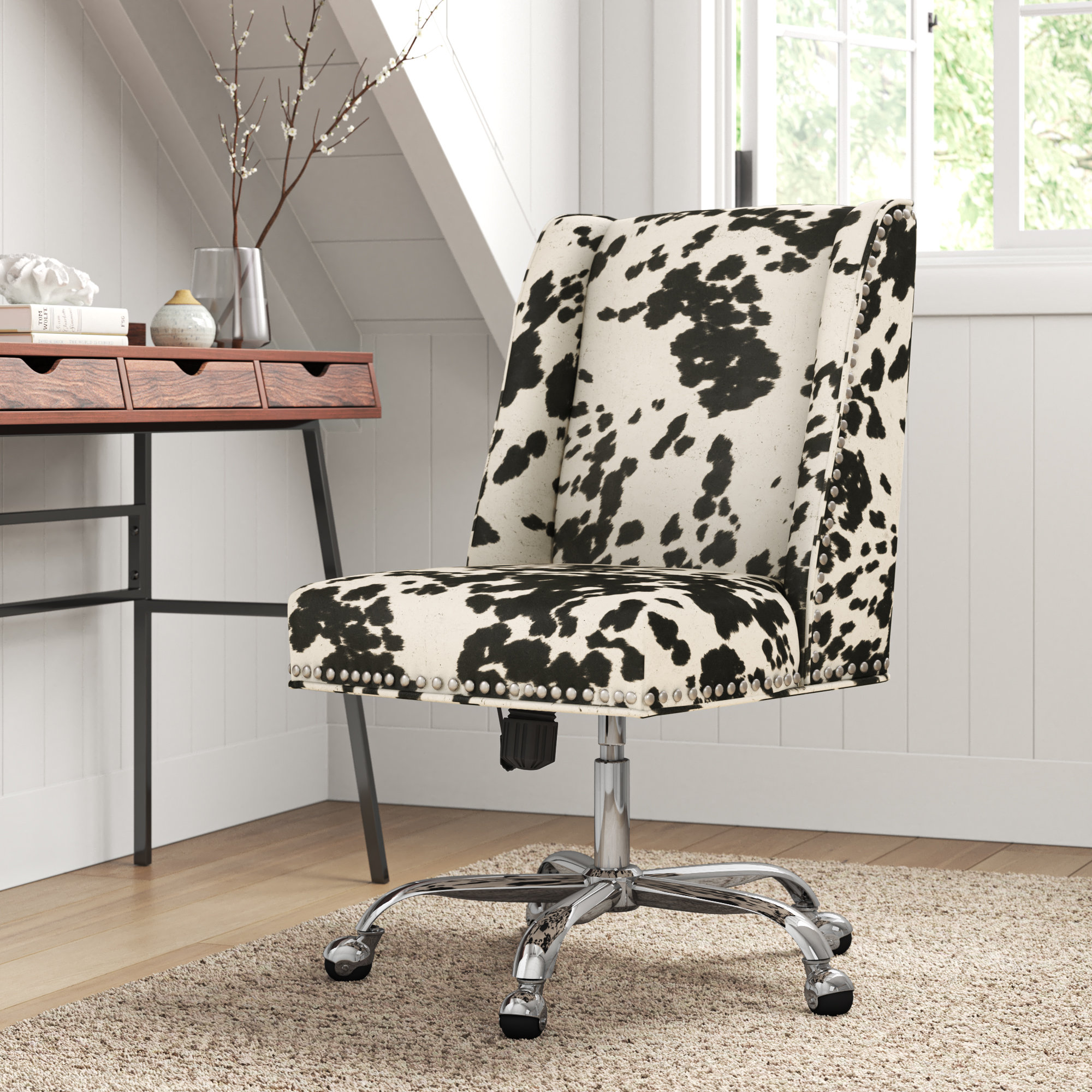 Wayfair cow chair discount